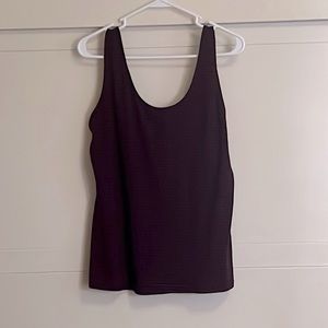 Striped Burgundy and pink tank top!